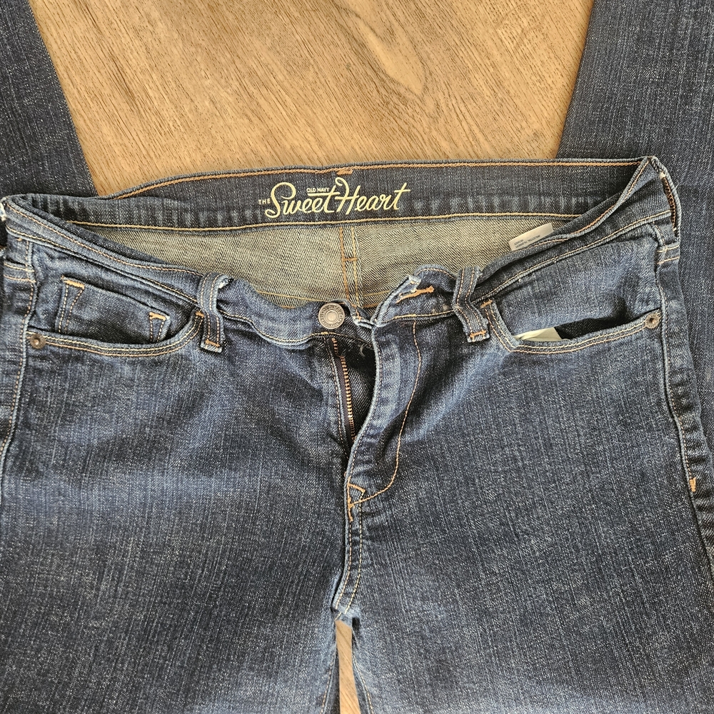 Old Navy Sweetheart Dark Blue Skinny Jeans